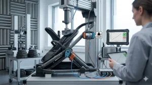 A spacious pushchair seat with a high weight capacity, comfortably holding a larger toddler to demonstrate long-term usability.