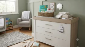 Budget-friendly changing dresser offering great value for money under £150