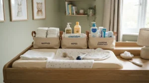 Decluttering a baby room with insights from top rated nursery storage reviews and expert advice