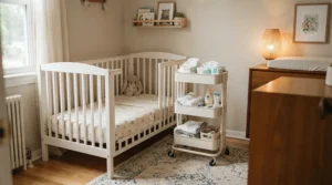 Finding compact solutions in top rated nursery storage reviews for small British terraced house nurseries